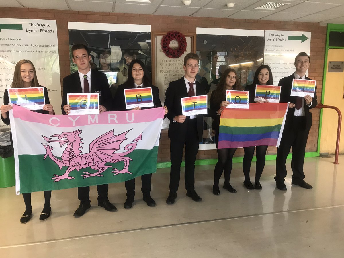 Mountain Ash Comprehensive School leading the way to LGBT inclusion and awareness